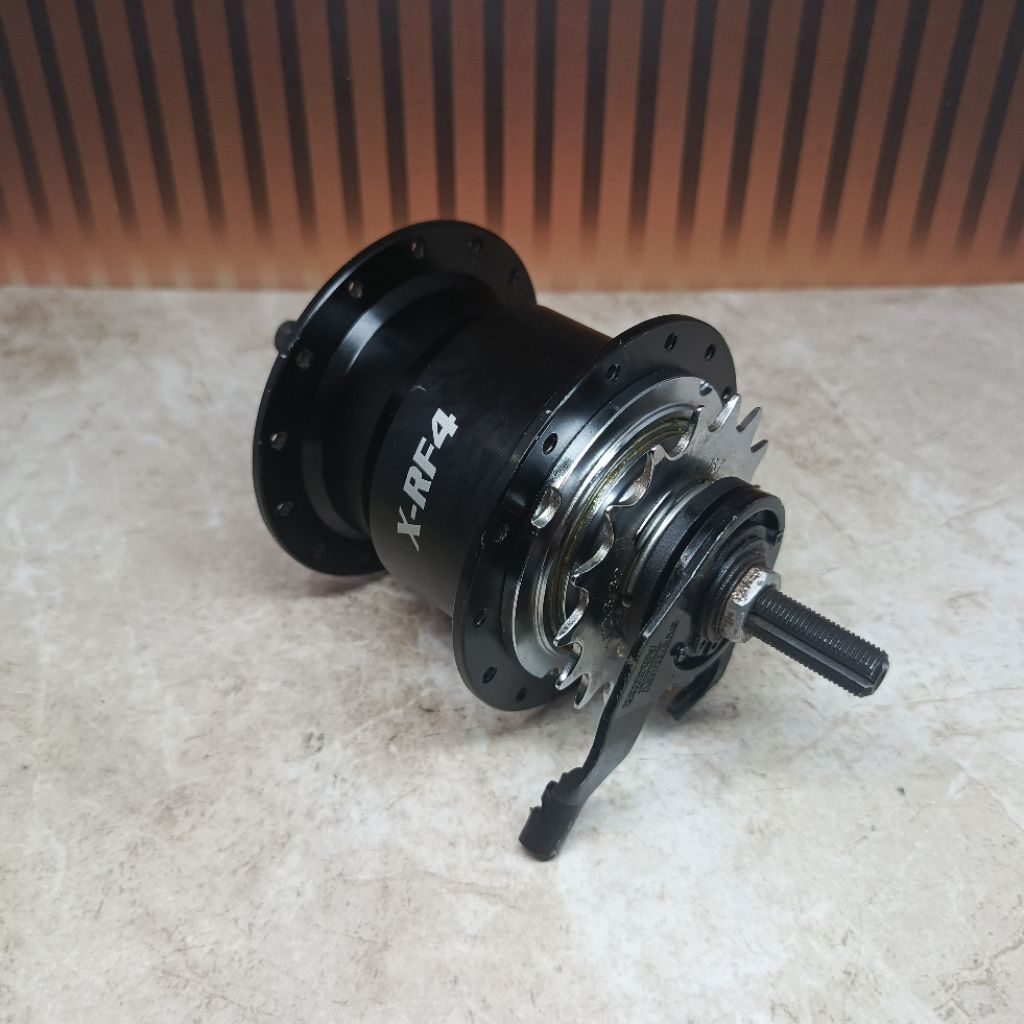 Internal Gear Sturmey Archer XRF4 4 speed + COG set 16T copotan baru