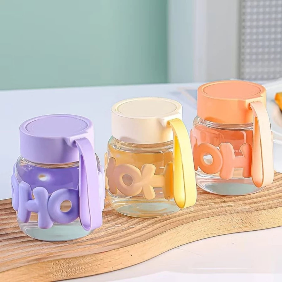 Tumbler Gelas Minum Kaca HOHO Kaca Aesthetic NO BOX / Tumbler Korea Lucu