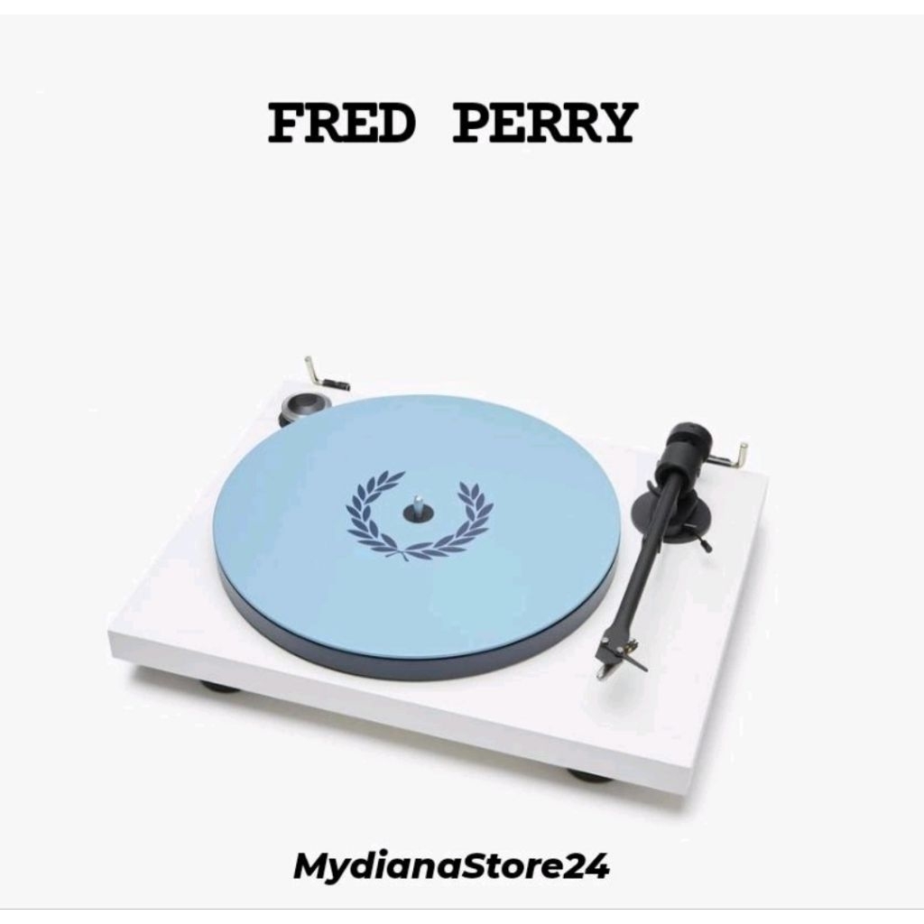 FRED PERRY - FRED PERRY FP X PRO-JECT RECORD DECK - WHITE/ICE/NAVY