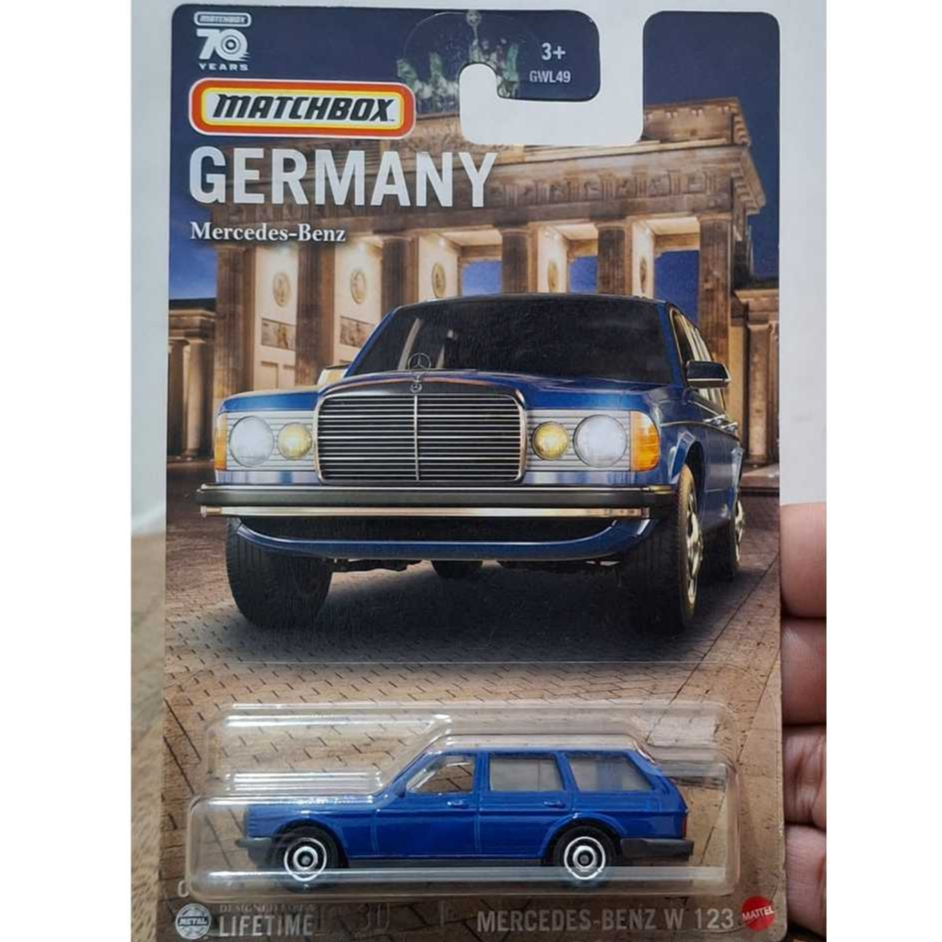 (ADz) Diecast Matchbox GERMANY SERIES (05/12) - MERCEDES-BENZ W 123