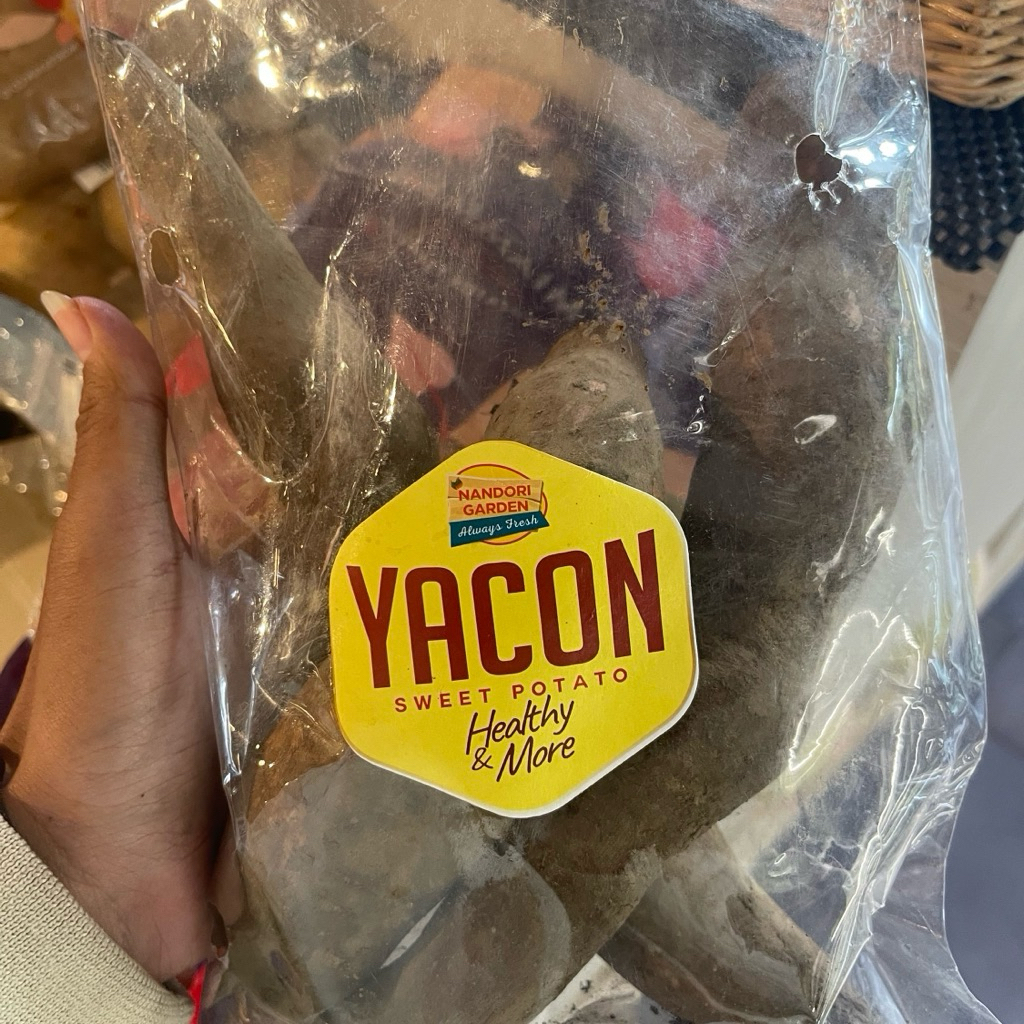 Ubi Yakon Super Manis Fresh / Ubi Yakon Bisa Dimakan Mentah 1kg