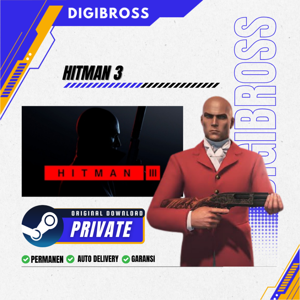 [BONUS GAME RANDOM] Hitman 3 / AUTO DELIVERY / STEAM / Game PC / Games Computer / Original Steam Dow