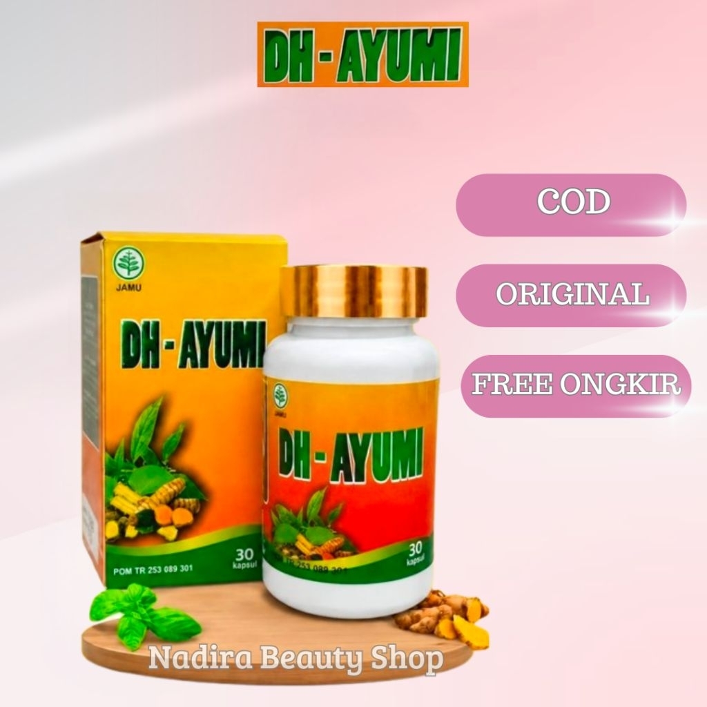 DHA Ayumi Kapsul Diet Herbal Alamai | Kapsul Diet DHA Ayumi Herbal Alami Original 100%