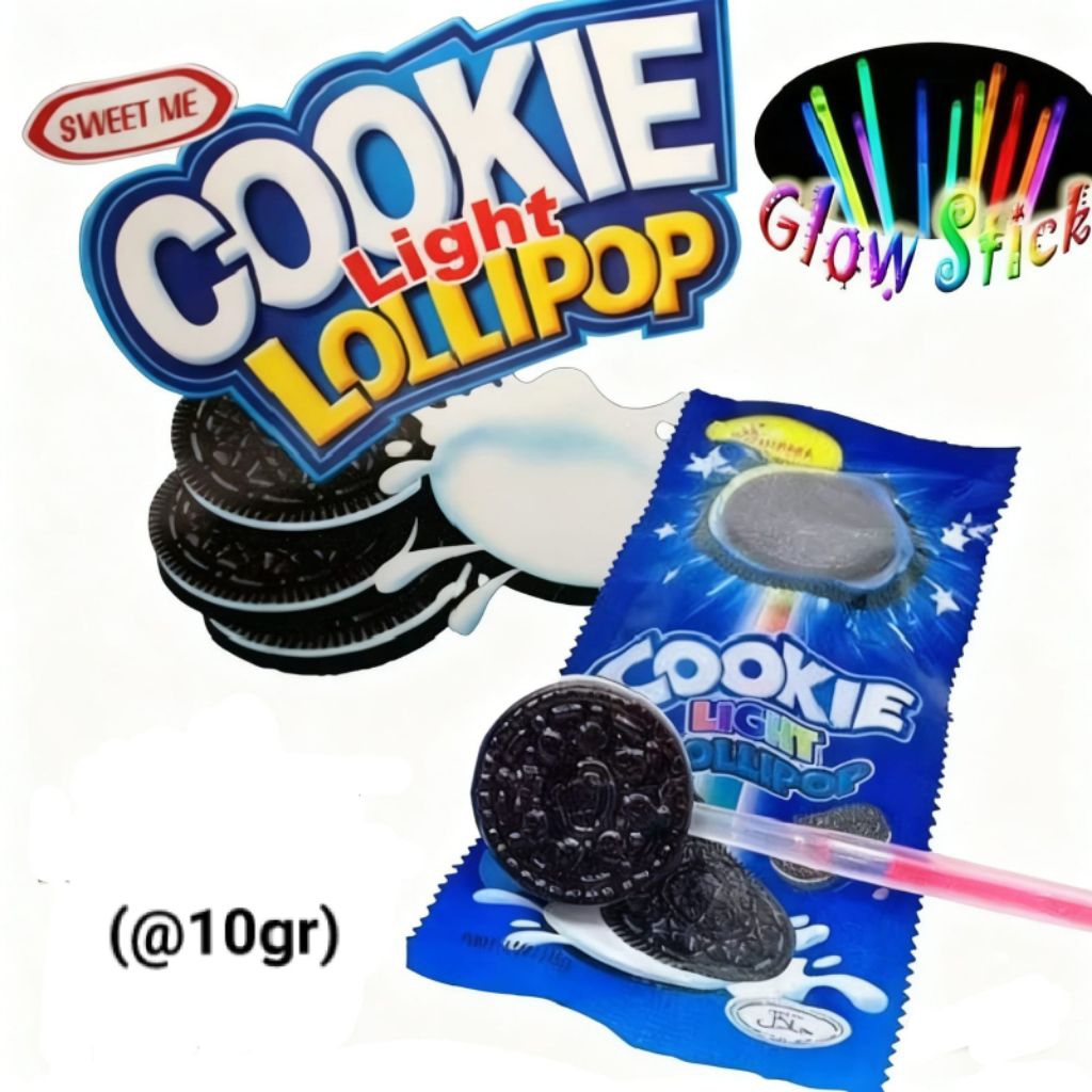 Permen Lollipop Lampu Permen Nyala Makanan viral jajanan Snack makanan anak laki-laki dan perempuan 