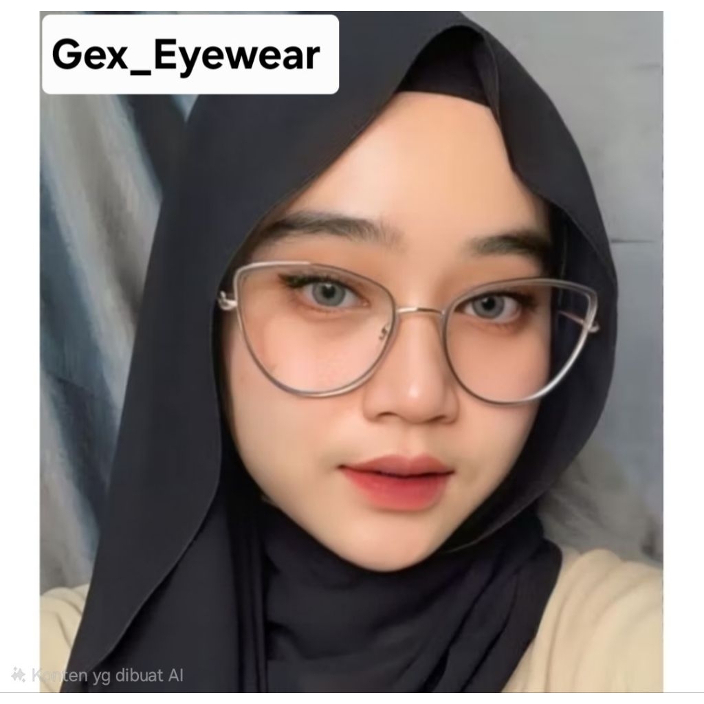 Frame Kacamata - Vani CAT EYE LENSA PHOTOCROMIC | BLUECROMIC | BLUERAY NORMAL MINUS CYL 98525