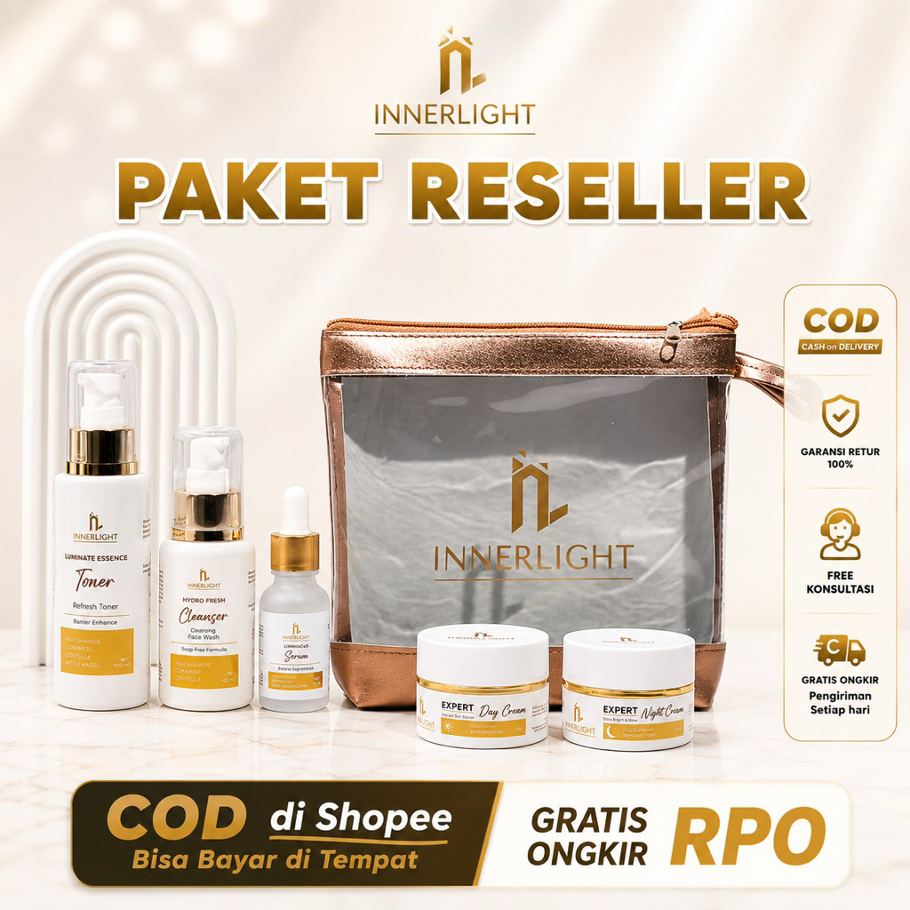 Paket Khusus Reseller | Dan Dropship Innerlight Skincare | BPOM