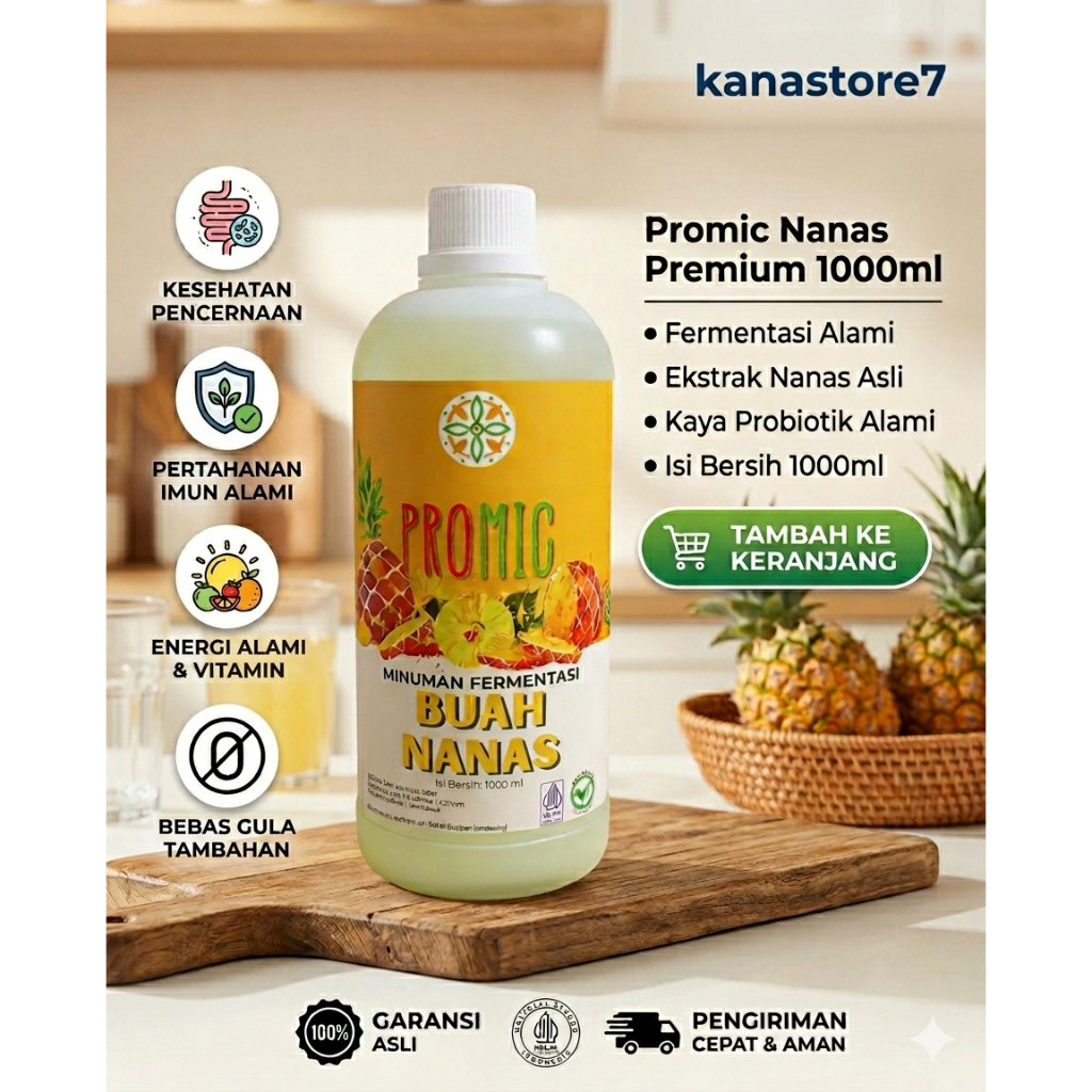 Promic Nanas / Biang Probiotic Microbs 1000 ml