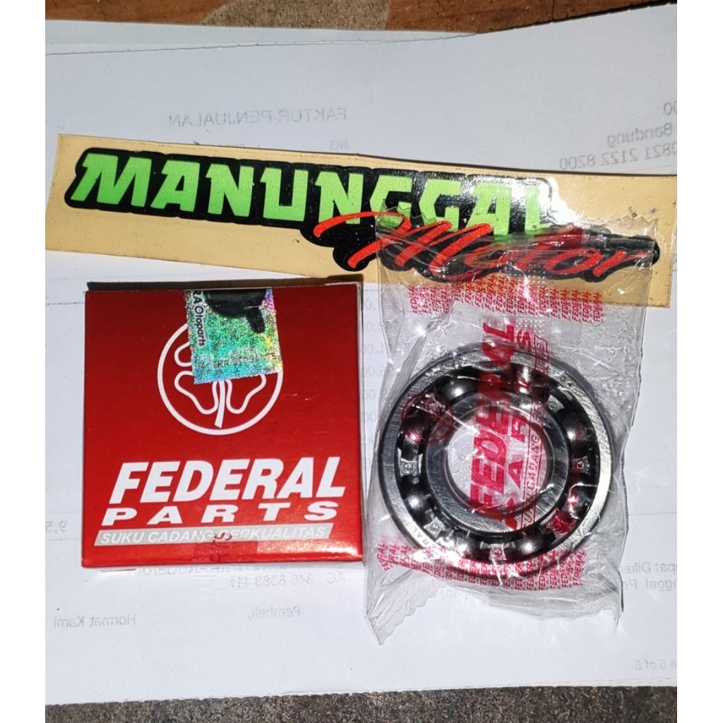 Bearing laher lager 6204 FEDERAL