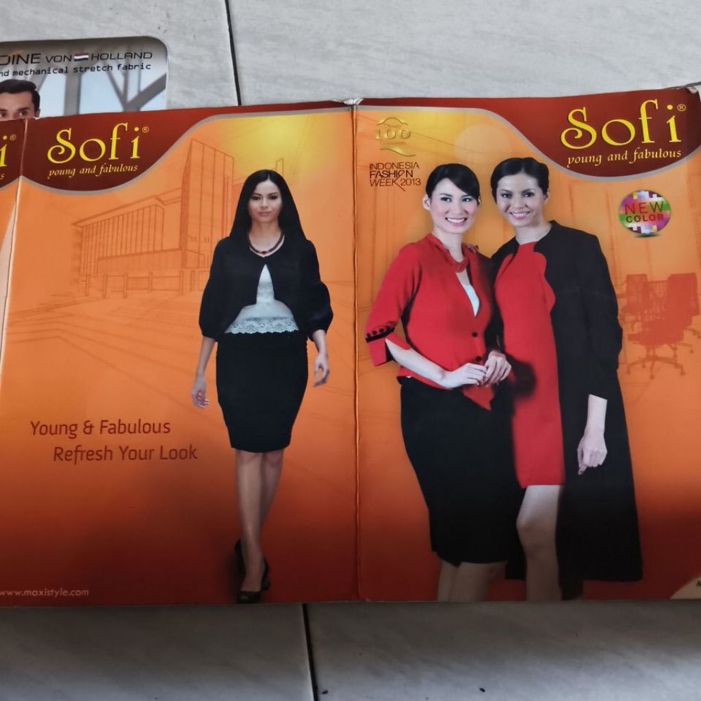 katalog contoh  kain sofi