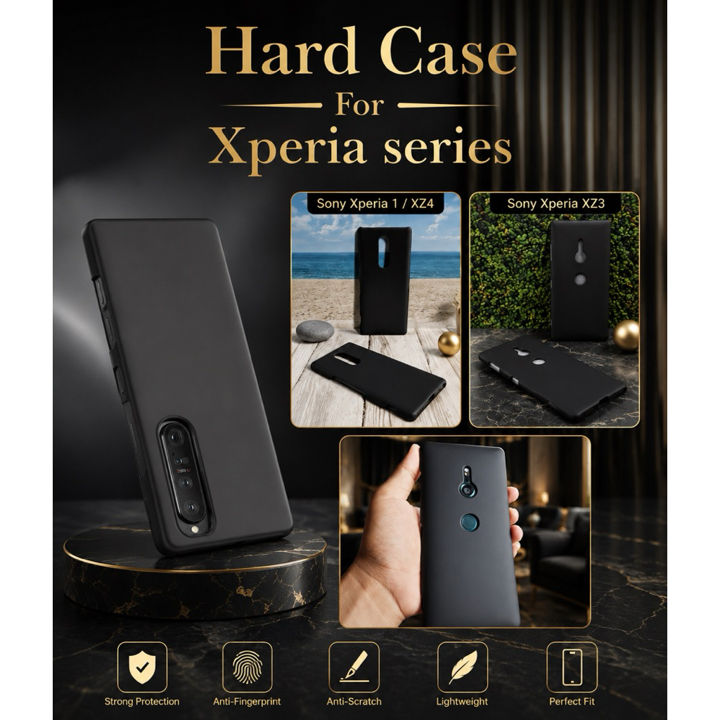 Hard Case Sony Xperia 1 5 1iv 5iv 10iv 1ii 5ii 5iii ii iii iv mark 2 3 4 XZ3 XZ2  XZ XZs XZ1 X compa