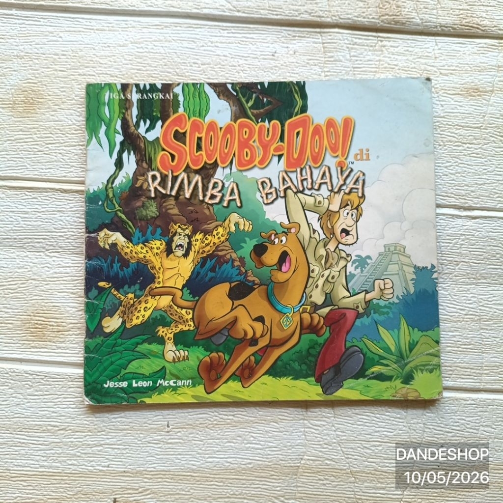 Scooby Doo Rimba Bahaya - Buku Cerita Anak Bekas Preloved