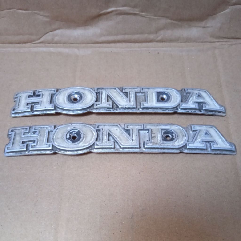 Emblem Logo Ori Original Copotan Tangki Tengki Honda Cg110 Cg125 Cg 110 125 Cb