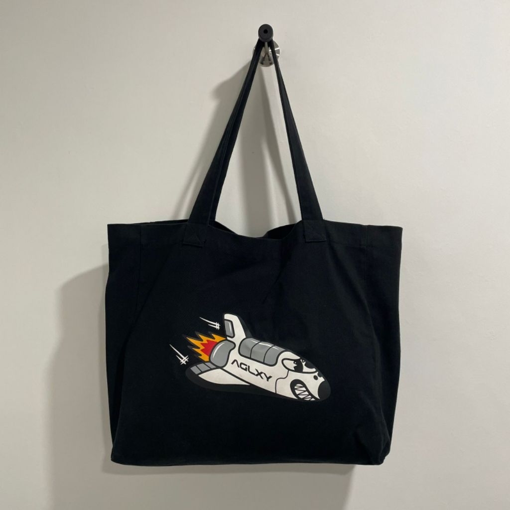 Ageless Galaxy Totebag Rocket preloved unisex tas