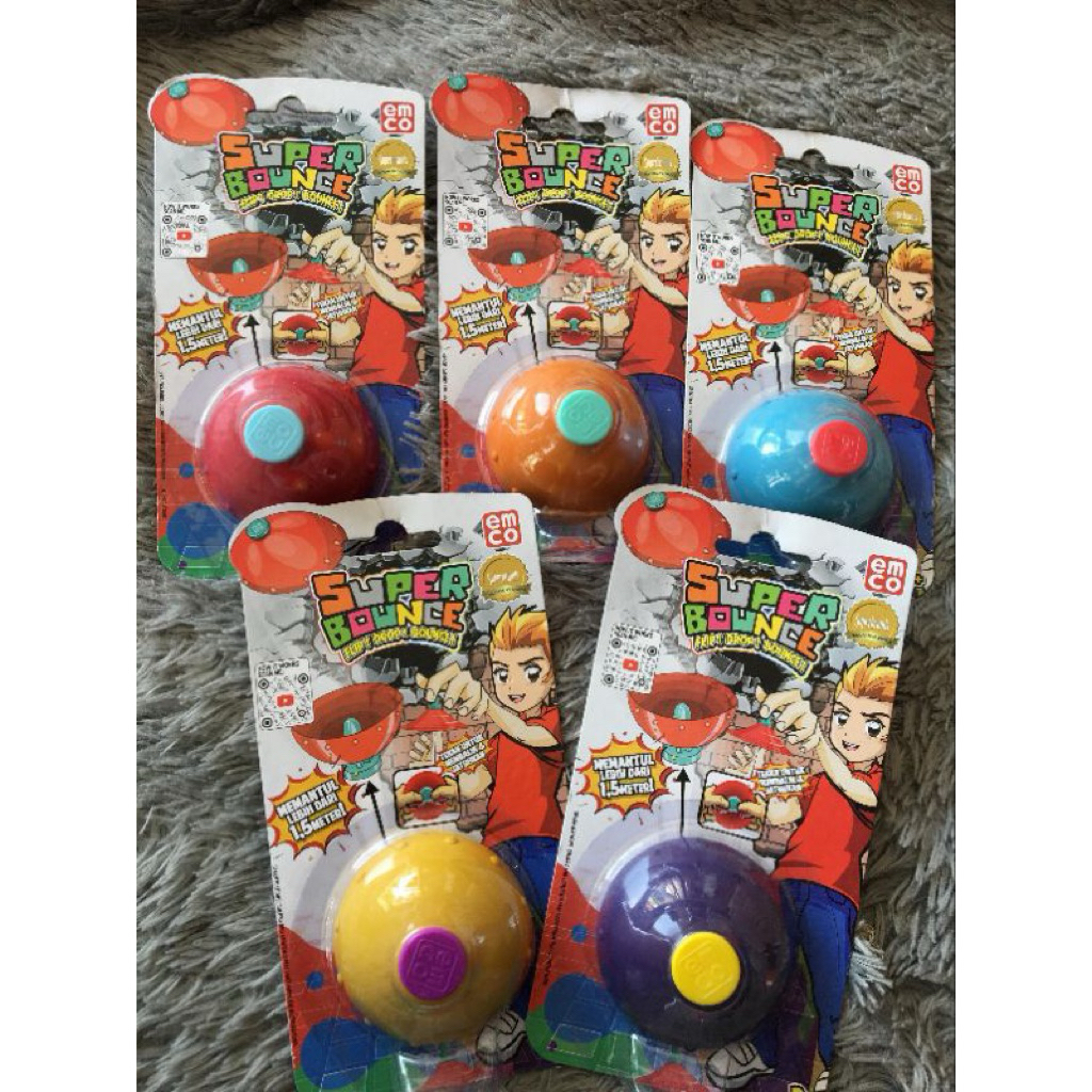Mainan Anak Kutu Loncat Emco Super Bounce (Random)