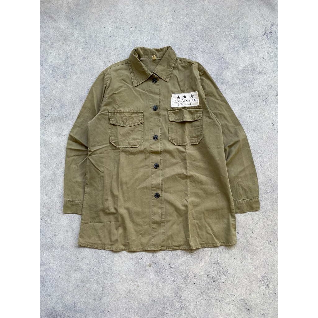 Kemeja Army OG 107