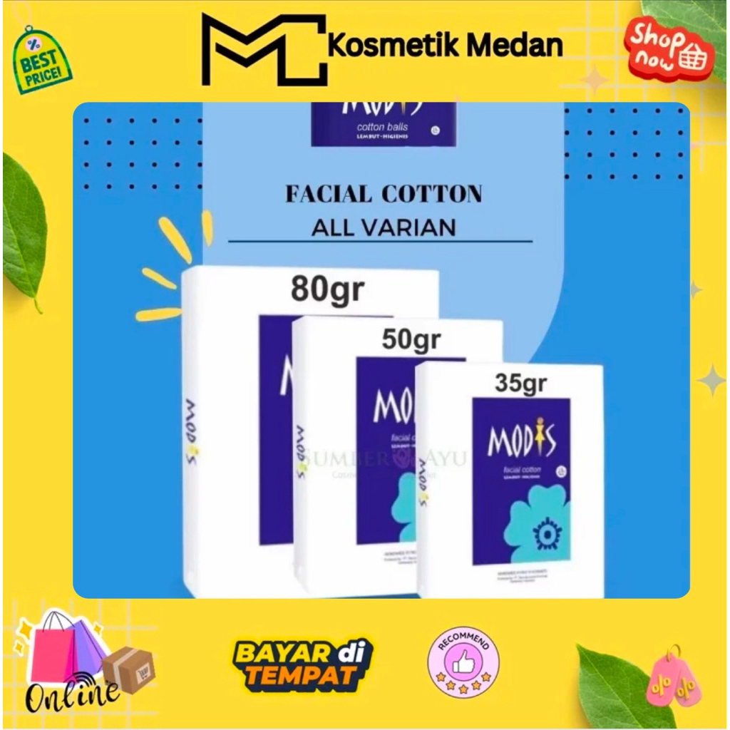 MODIS Kapas Wajah Cotton - Kapas Pembersih Wajah