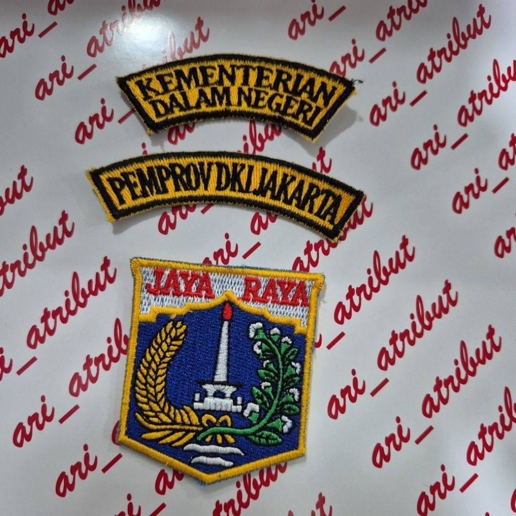Kemendagri bedge dki jakarta#bordir kemendagri
