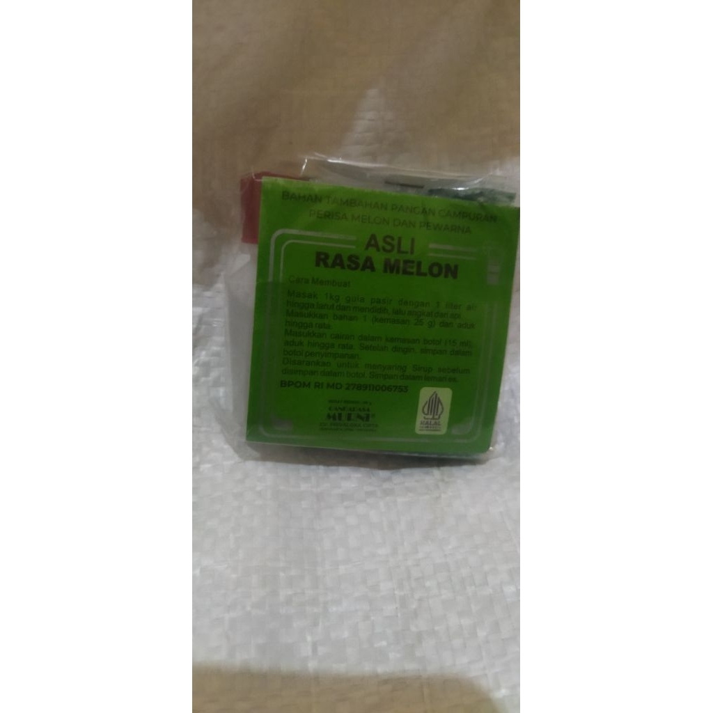 Bahan Sirup Murni Solo 40gr - Rasa Alami, Praktis, Segar
