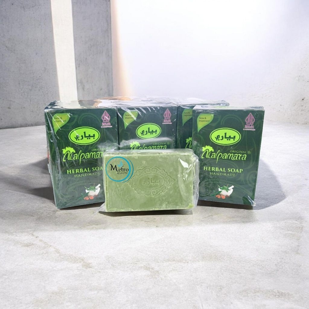 Grosir 12 & 6 pcs | Nalpamara Sabun Herbal Handmade 75 gram Original
