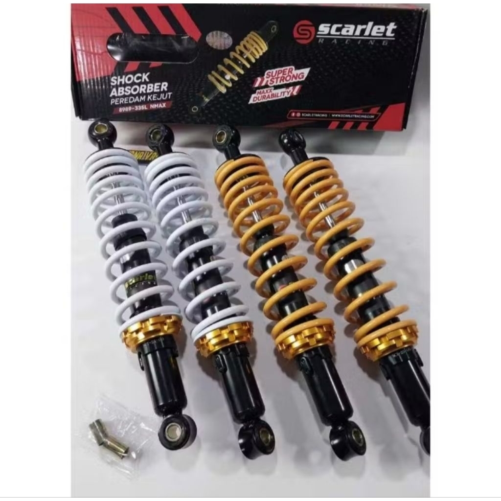 Shock Belakang Honda Supra x Revo Supra fit Blade Kharisma smash Supra x 125 Ukuran 340mm/34cm Scarl