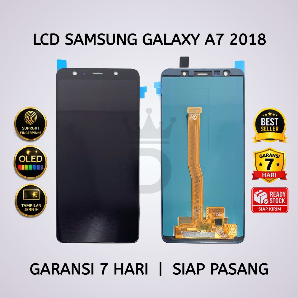 LCD TOUCHSCREEN SAMSUNG A7 2018 OLED FULLSET