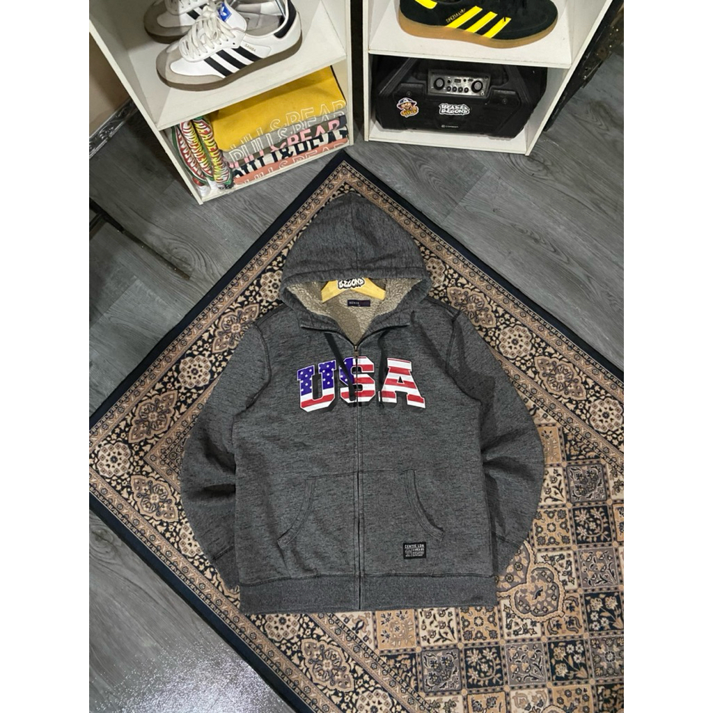 zip hodie usa sherpa stm original