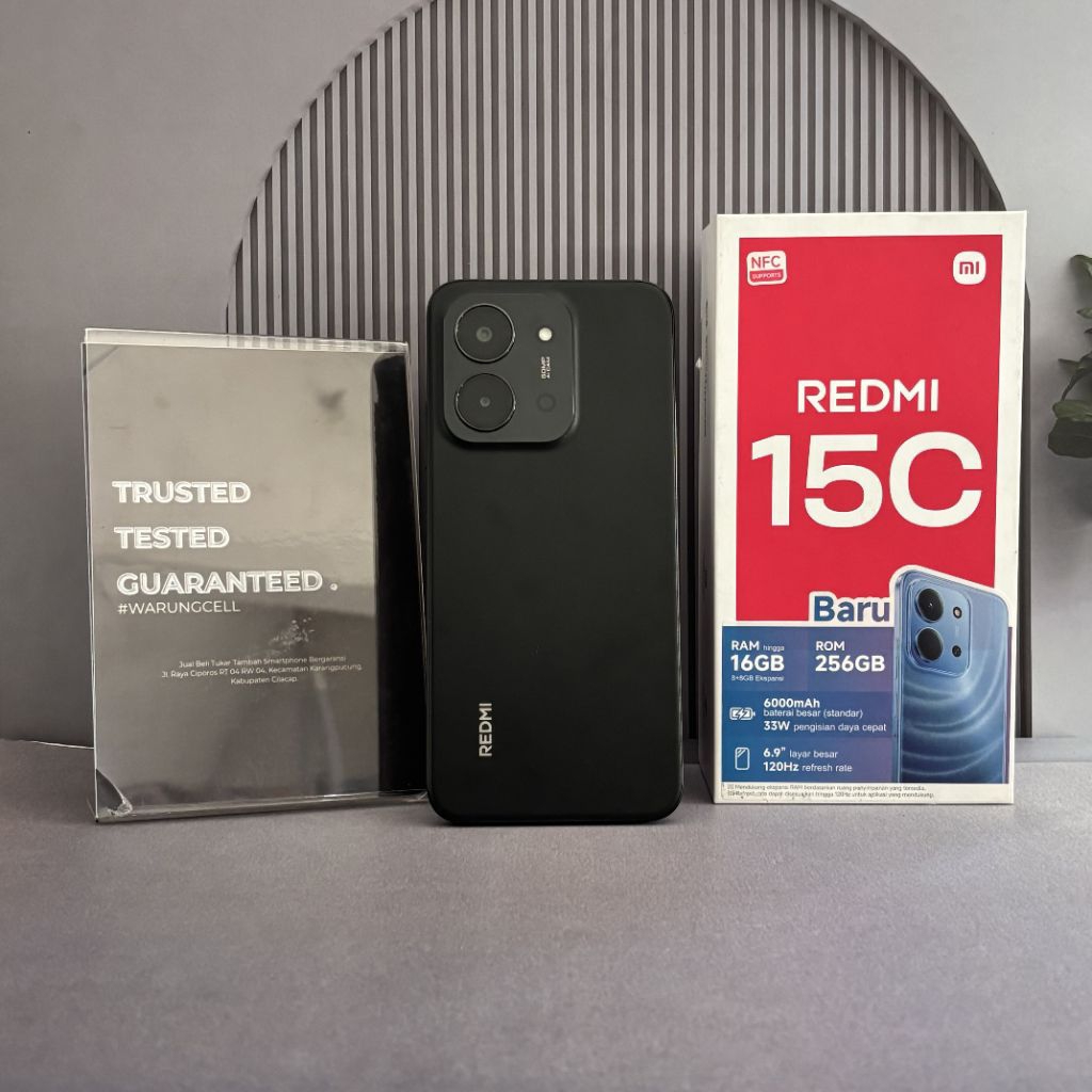 [SECOND] REDMI 15C 8/256GB. FULLSET ORIGINAL