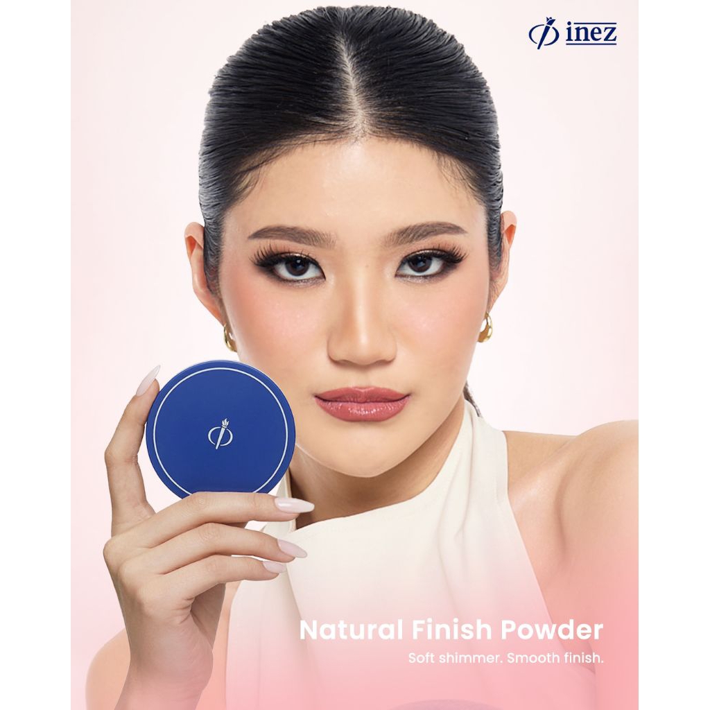 INEZ NATURAL FINISH POWDER / Bedak tabur
