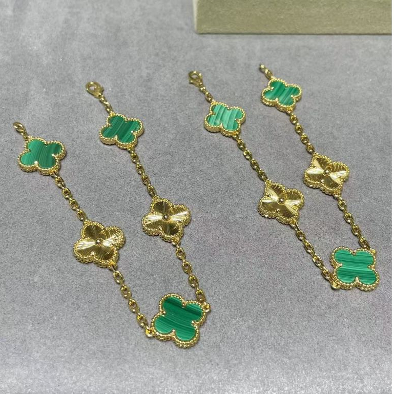 Van Cleef&Arpels Four Leaf Clover Five Flower Bracelet