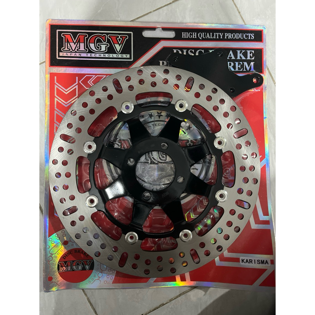 PIRINGAN LEBAR KARISMA SUPRA125 CARBU 300mm /DISC CAKRAM KARISMA SUPRA125 CARBU 300mm