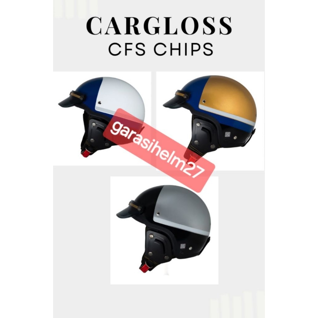 HELM CARGLOSS CFS CHIPS/CHIP | MOTIF PATROL DKI | CHIPS RETRO
