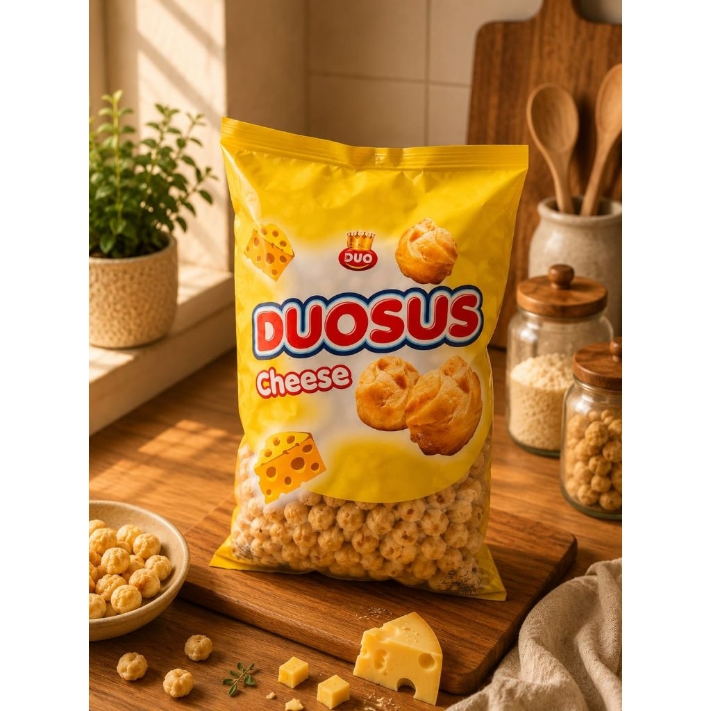 Soes Kering Keju Gurih & Renyah - DUOSUS Cheese 2kg
