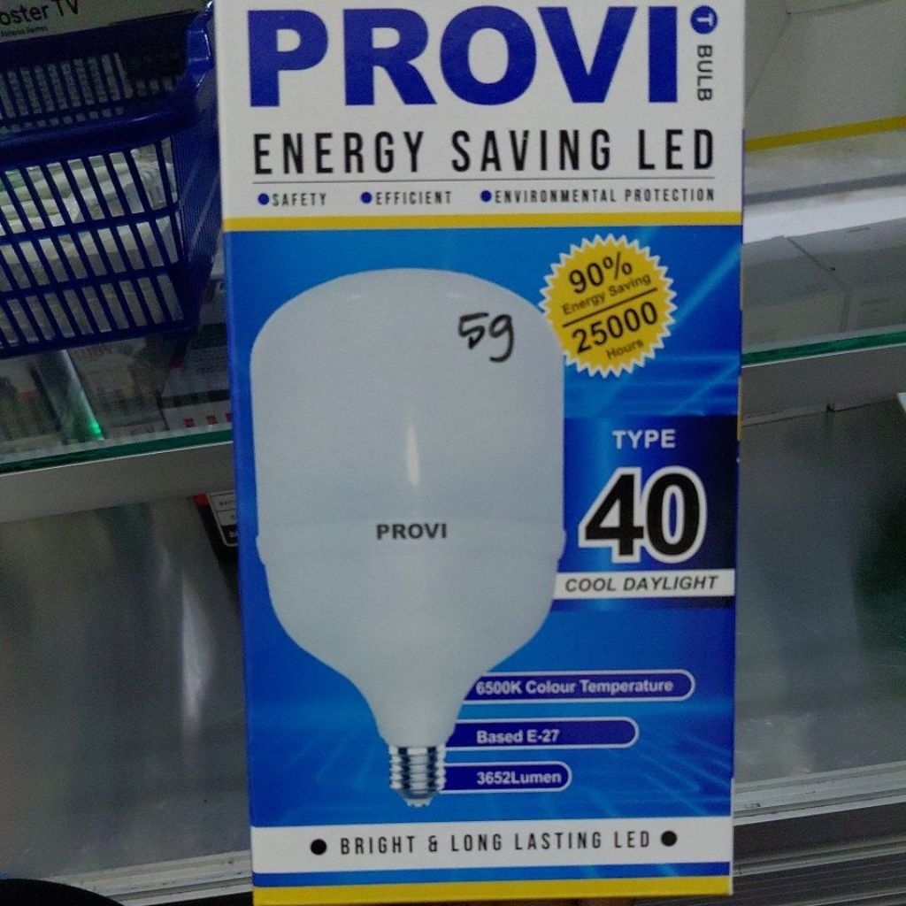 Lampu 40 watt PROVI