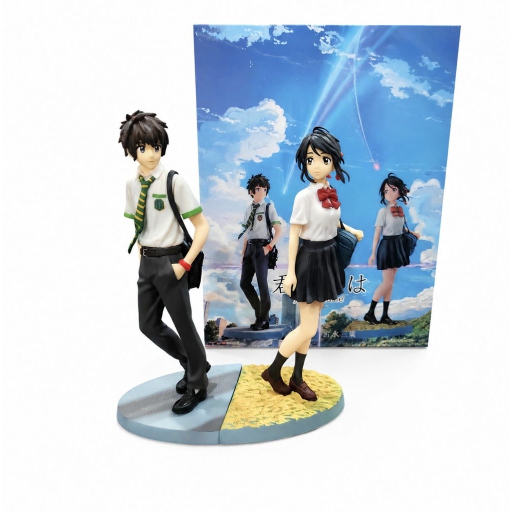 Figure Kimi No Nawa Your Name Miyamizu Mitsuha & Tachibana Taki Box Included