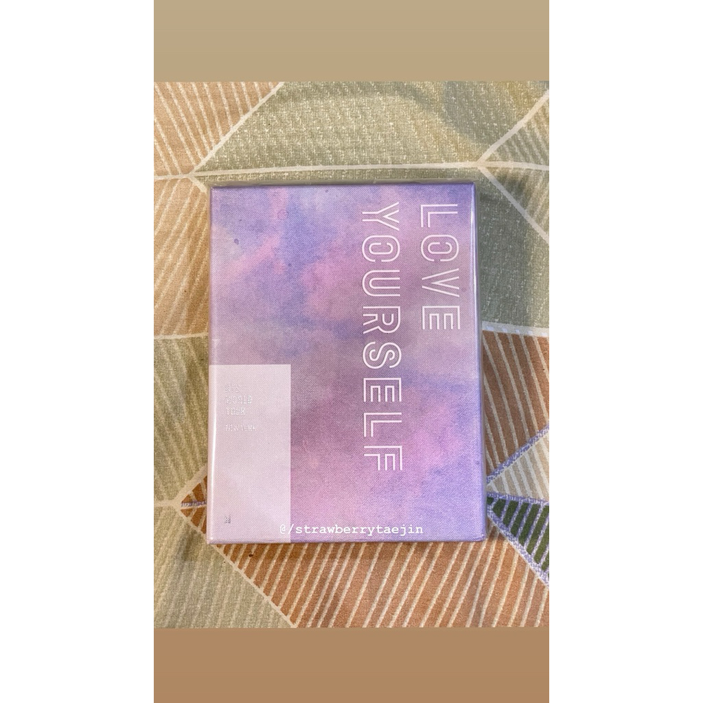 (ON HAND) DVD LOVE YOURSELF NEW YORK BTS NY