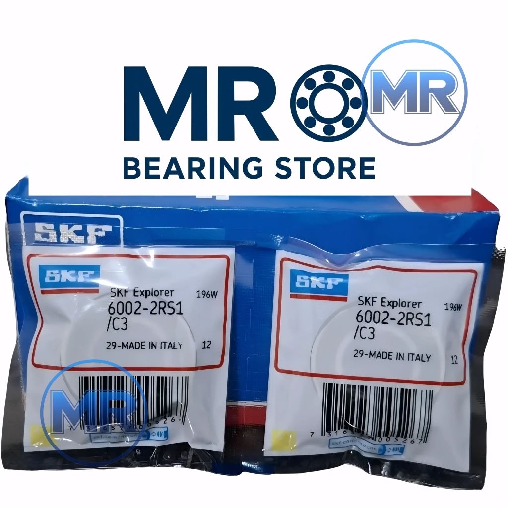 BEARING 6002 2RS1 / 6002 2RS / 6002 2RS C3 SKF
