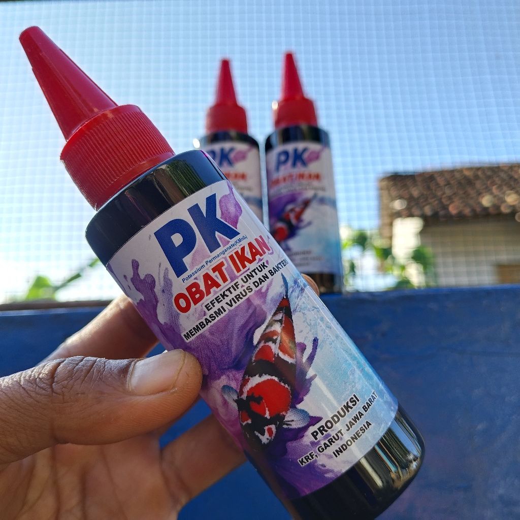 PK OBAT LUKA BOROK IKAN HIAS KOI, KOKI,CUPANG,GUPPY DLL