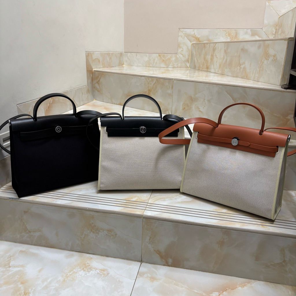 No Brand Inspo HB31 Herbag 31cm Genuine Leather