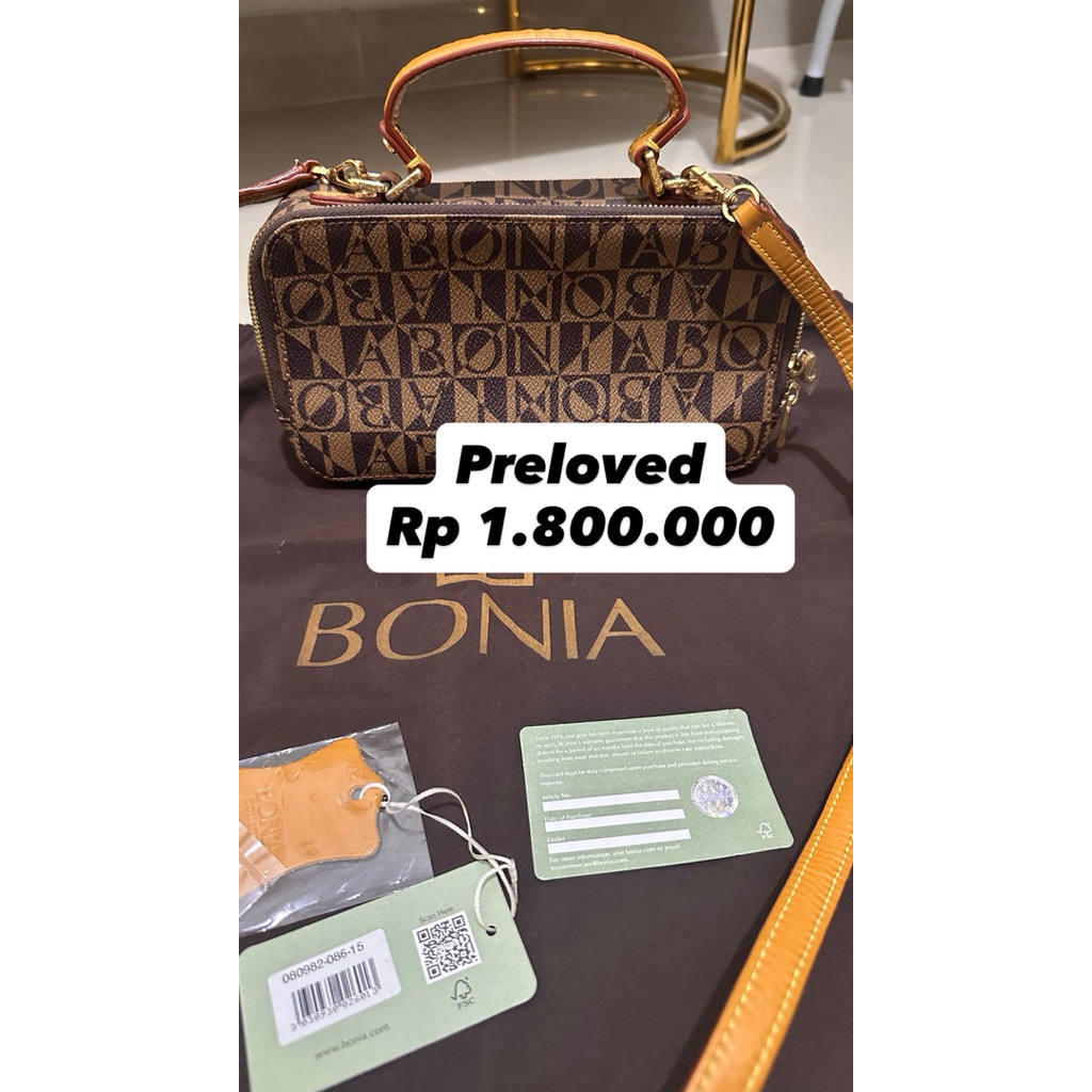 PL Bonia Camera Bag Mono slingbag ORI
