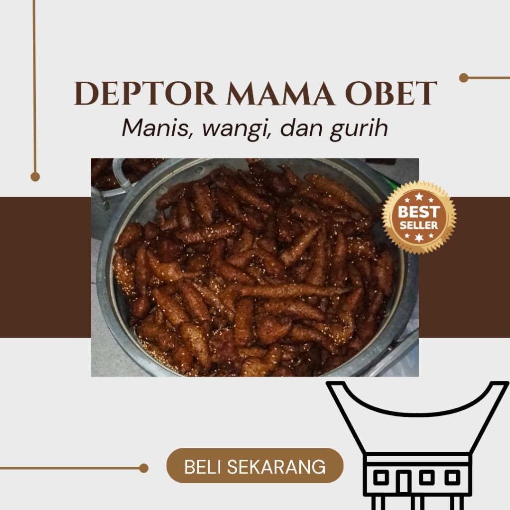 Kue Khas Toraja/Deppa Tori Mama Obet