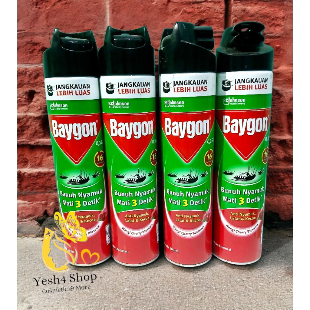 Baygon cherry blossom 600ml