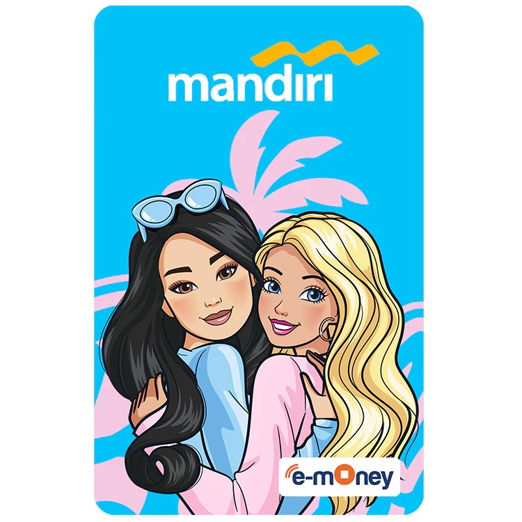 Mandiri e-Money Barbie 2026 - 2 Barbie Girls