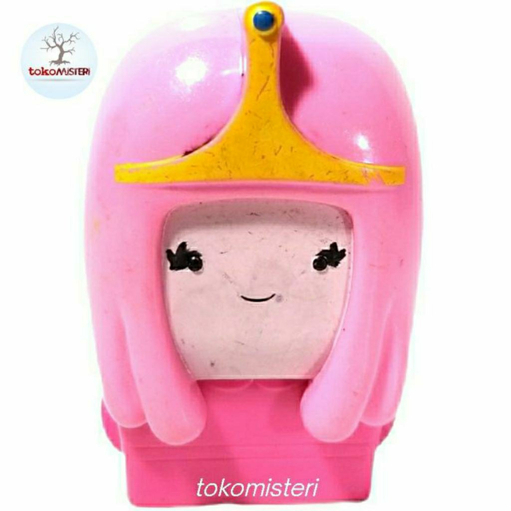 Putri Princess Bubblegum Bubble Gum Adventure Time Cartoon Network Figure Mcd Mcdonalds Happy Meal R