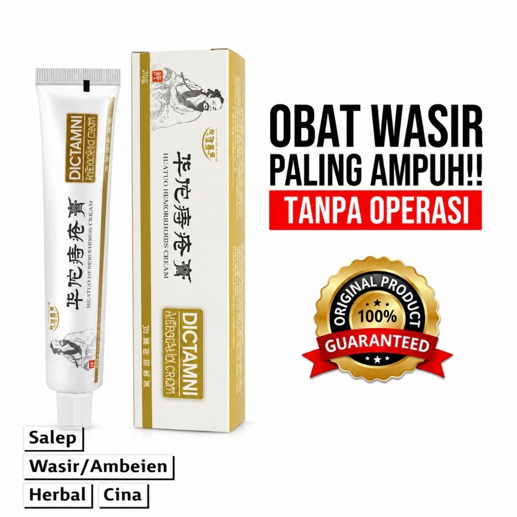 Salep Wasir Dictamni 20g - Antiinflamasi, Astringen, Antiseptik