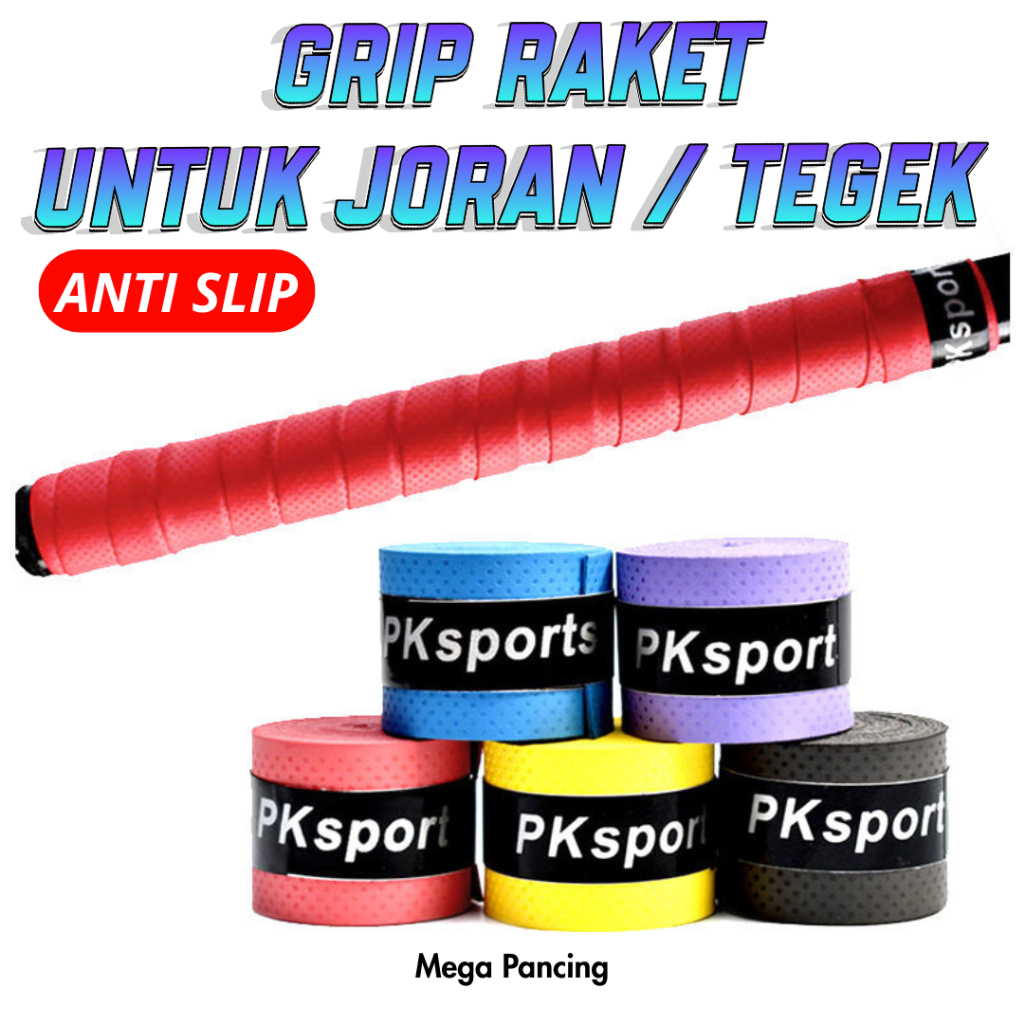 Grip Tegek / Grip Joran / Raket Anti Slip Nyaman Tidak Licin untuk Joran Tegek