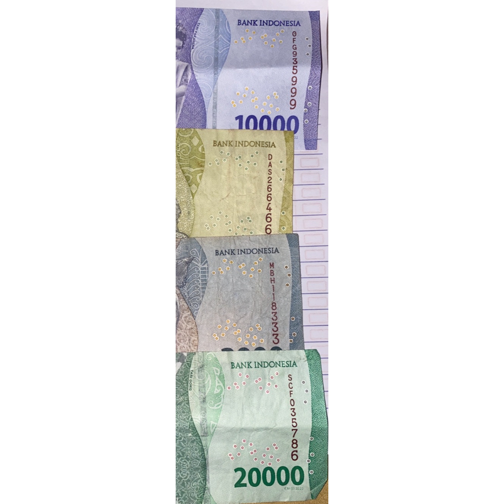 koleksi uang bibit 786