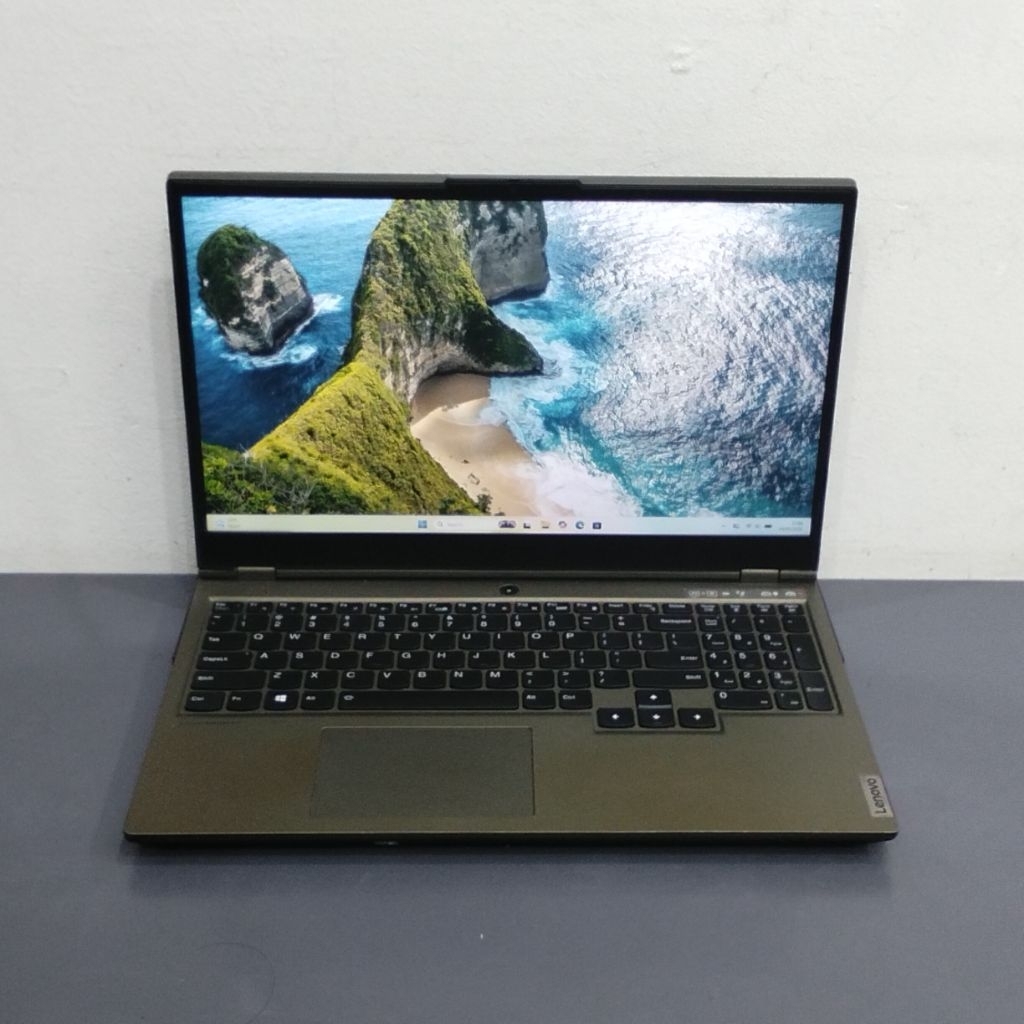 Laptop Lenovo Legion 5 Intel core i7-10750H RAM 16GB SSD 512GB VGA GTX 1660 Ti 6GB Minus Keyboard Ga
