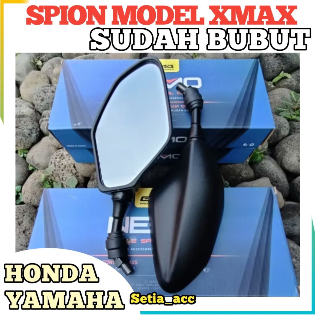 Spion Model Xmax Nemo Bubut Vario 160 Nmax PCX Aerox ADV Xmax Beat Turbo RoadSynce