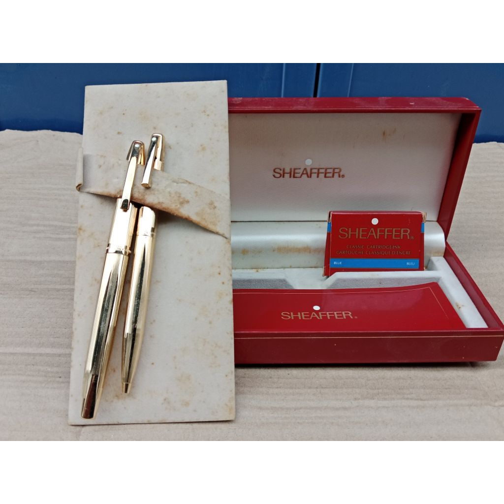 Sheaffer® Prelude Fluted 22K Gold Plate Featuring 22K Gold Plate Trim Ballpoint