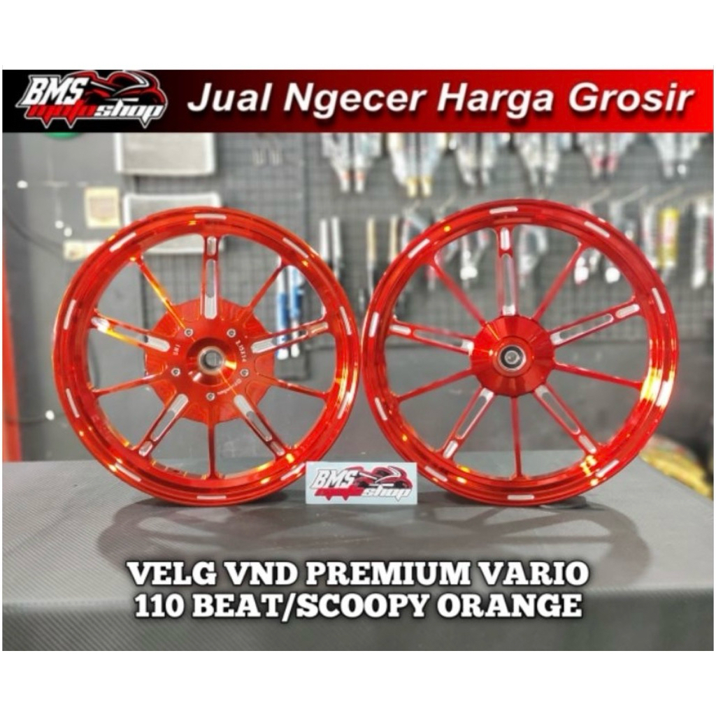 VELG VND PREMIUM P10 BEAT/SCOOPY/VARIO 110 ORANGE